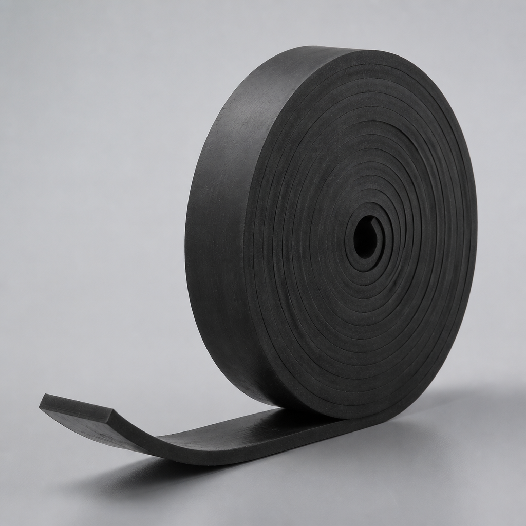 6mm Thick – Solid SBR Rubber Strip