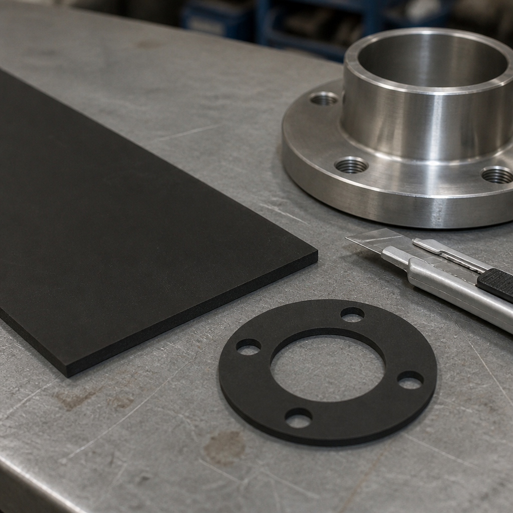 3mm Thick – Black Rubber Sheets