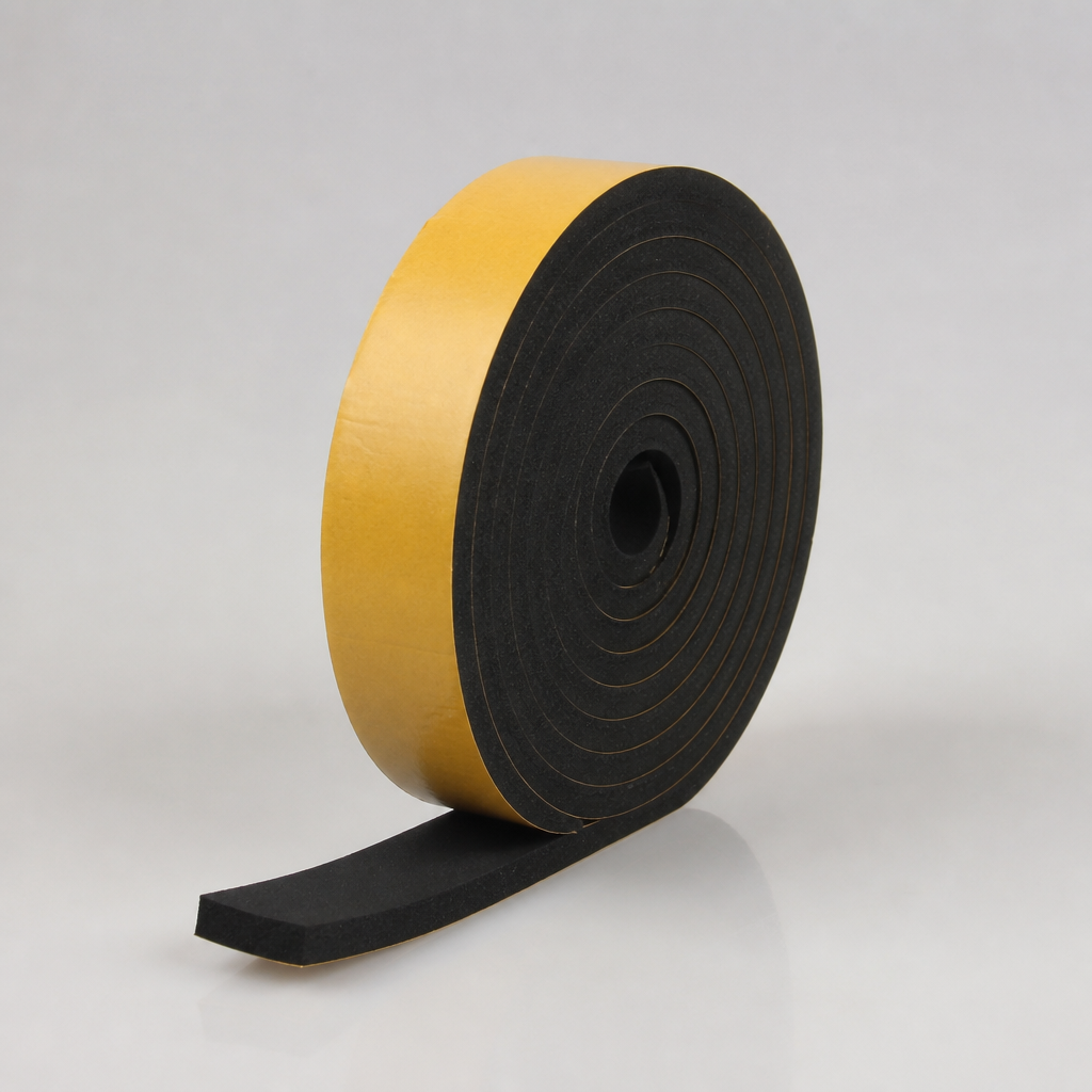 15mm Thick – Self-Adhesive Sponge Rubber Strip