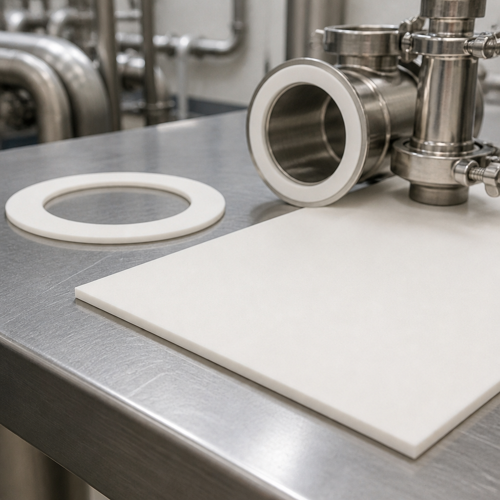 3mm Thick – White Silicone Sheets