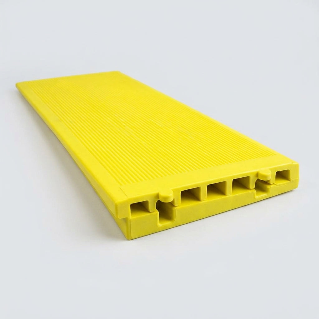 Bevelled Edge Ramp for Interlocking Deck Tiles – 48mm x 18mm x 20mm (view 2)