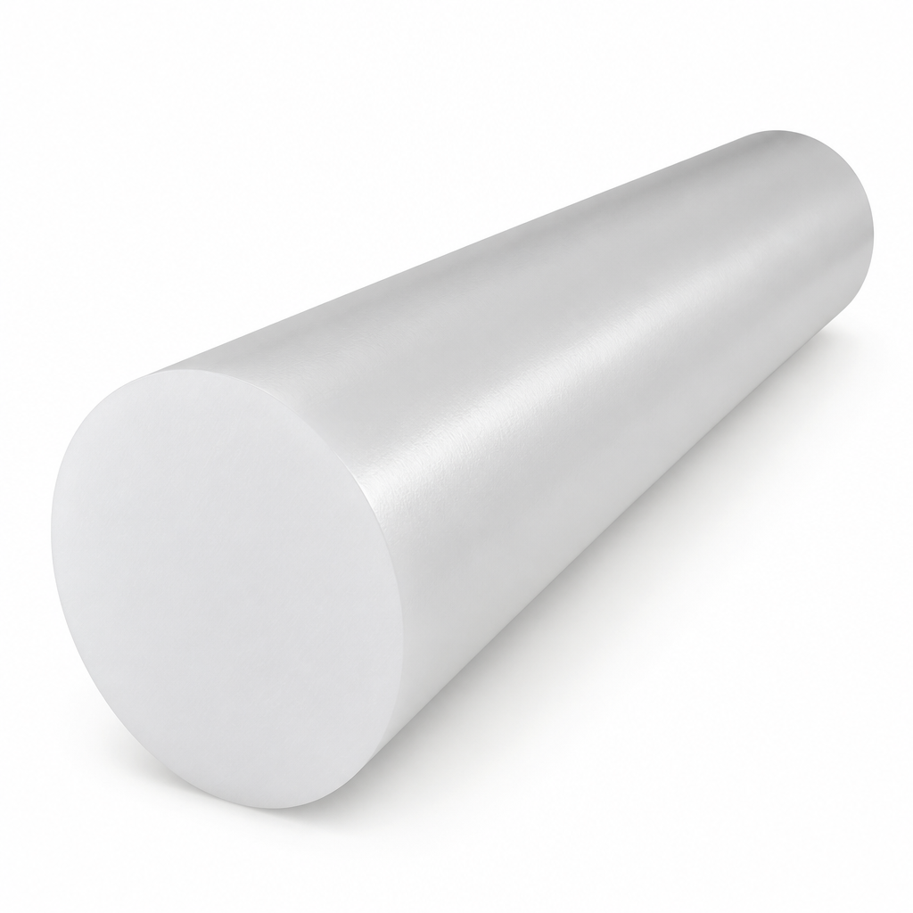 High Density Polyethylene Natural Rod 250mm Diameter for Food Applications 250mm to 300mm diameter - Rod in use