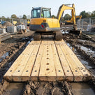 Heavy Duty Scandinavian Timber Bog Mat - Up to 80 Tonne Load Capacity