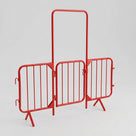 Steel Pedestrian Walkthrough Barrier with Optional Swing Gate (view 2)