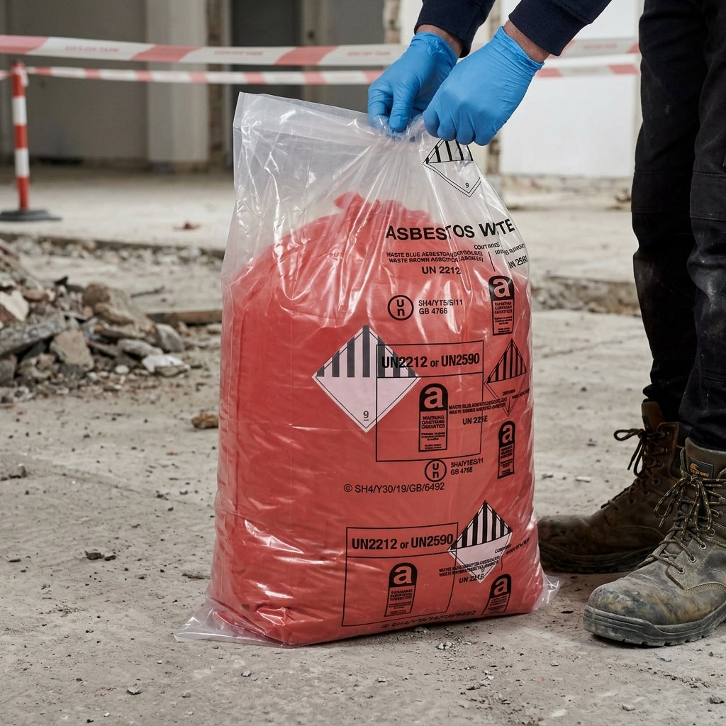 Heavy Duty Asbestos Waste Sack Polythene