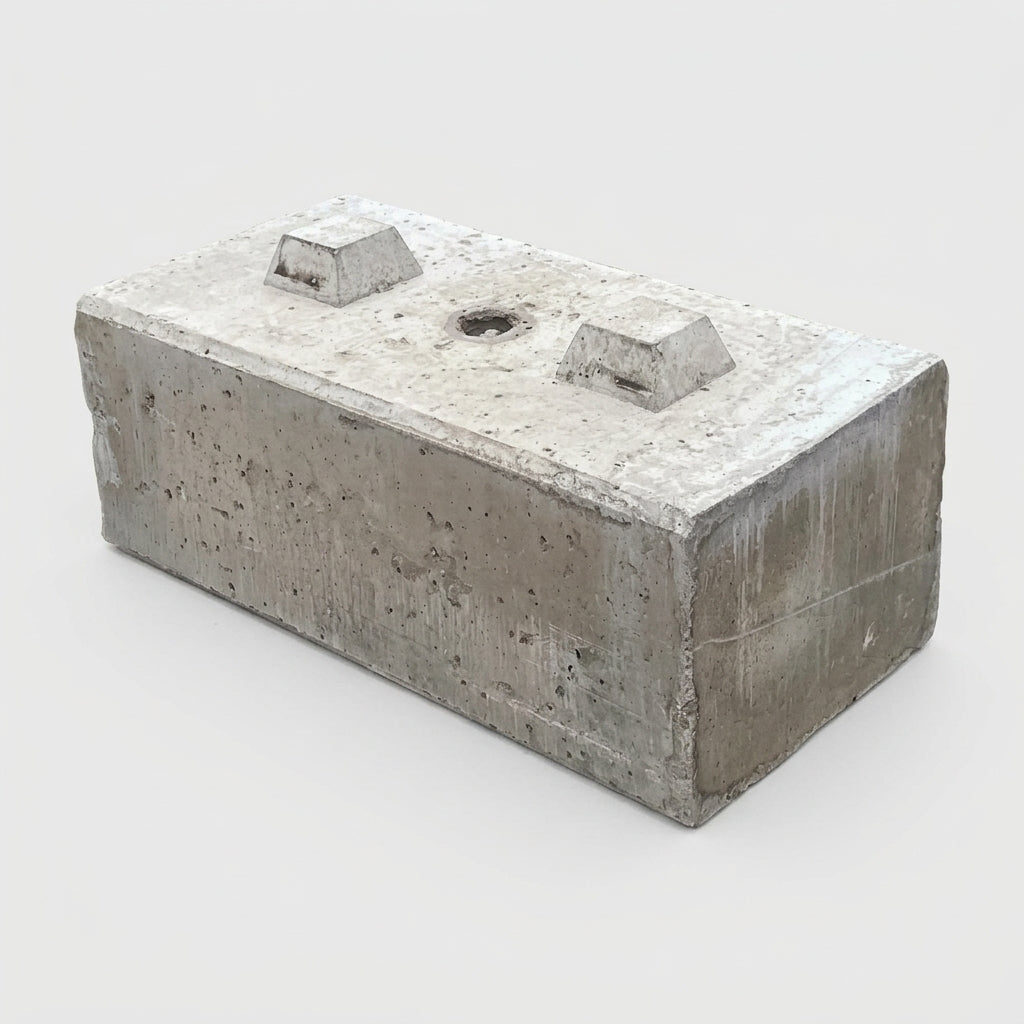 Concrete Block for Site Ballast and Boundary Protection (view 2)