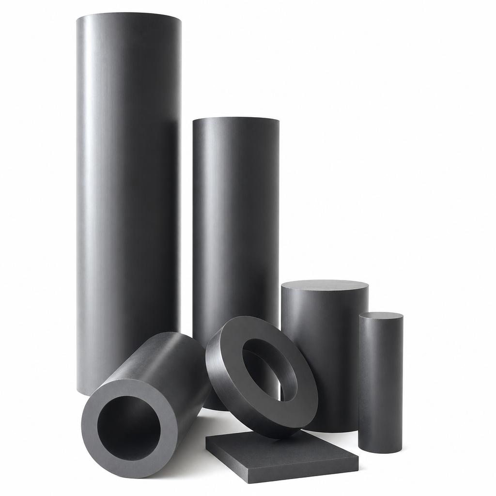Unplasticised PolyVinylChloride Grey / Black Rod 200mm to 300mm dia for Sheets & piping - PVC in use