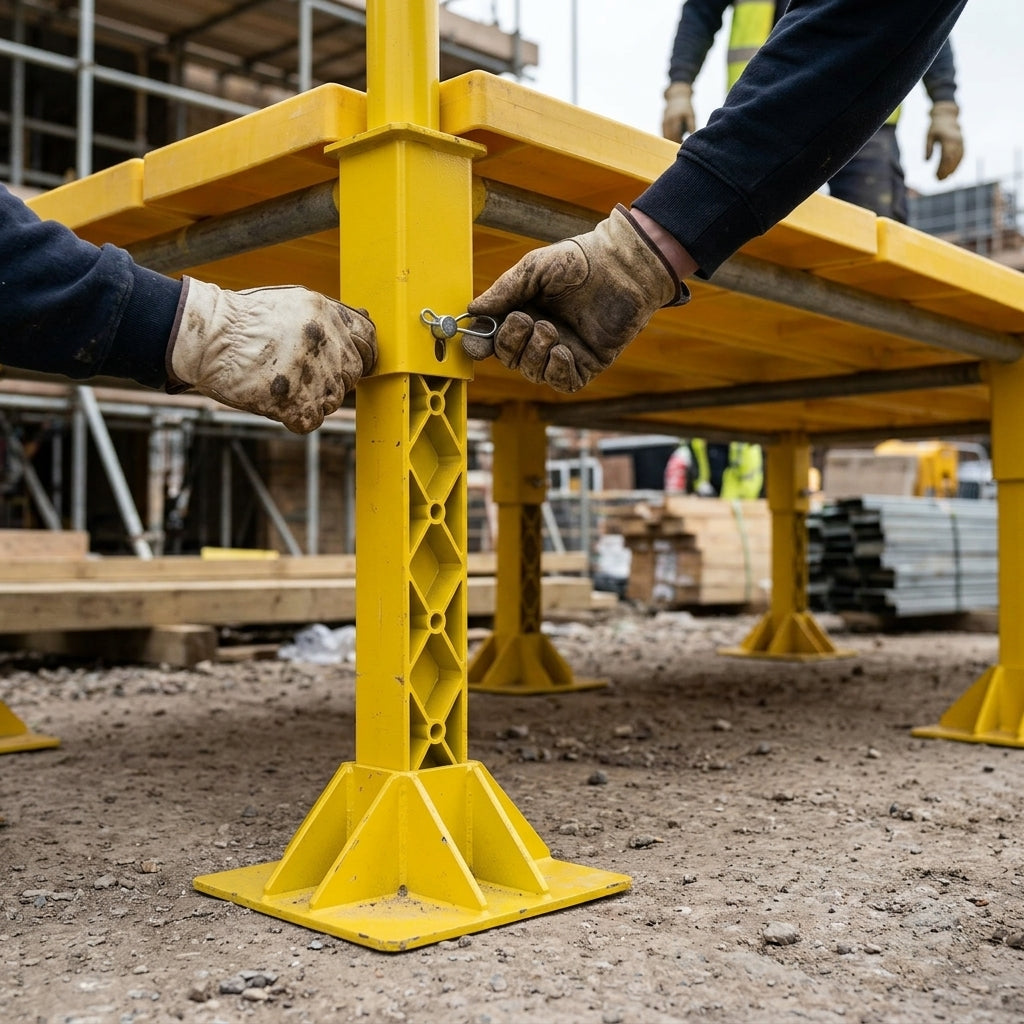 Adjustable Foot for Safety Decking Platform Height Adjustable Support