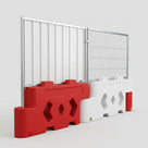 Mesh and Hoarding Fence Panels for Slot-In Barrier Systems (view 2)