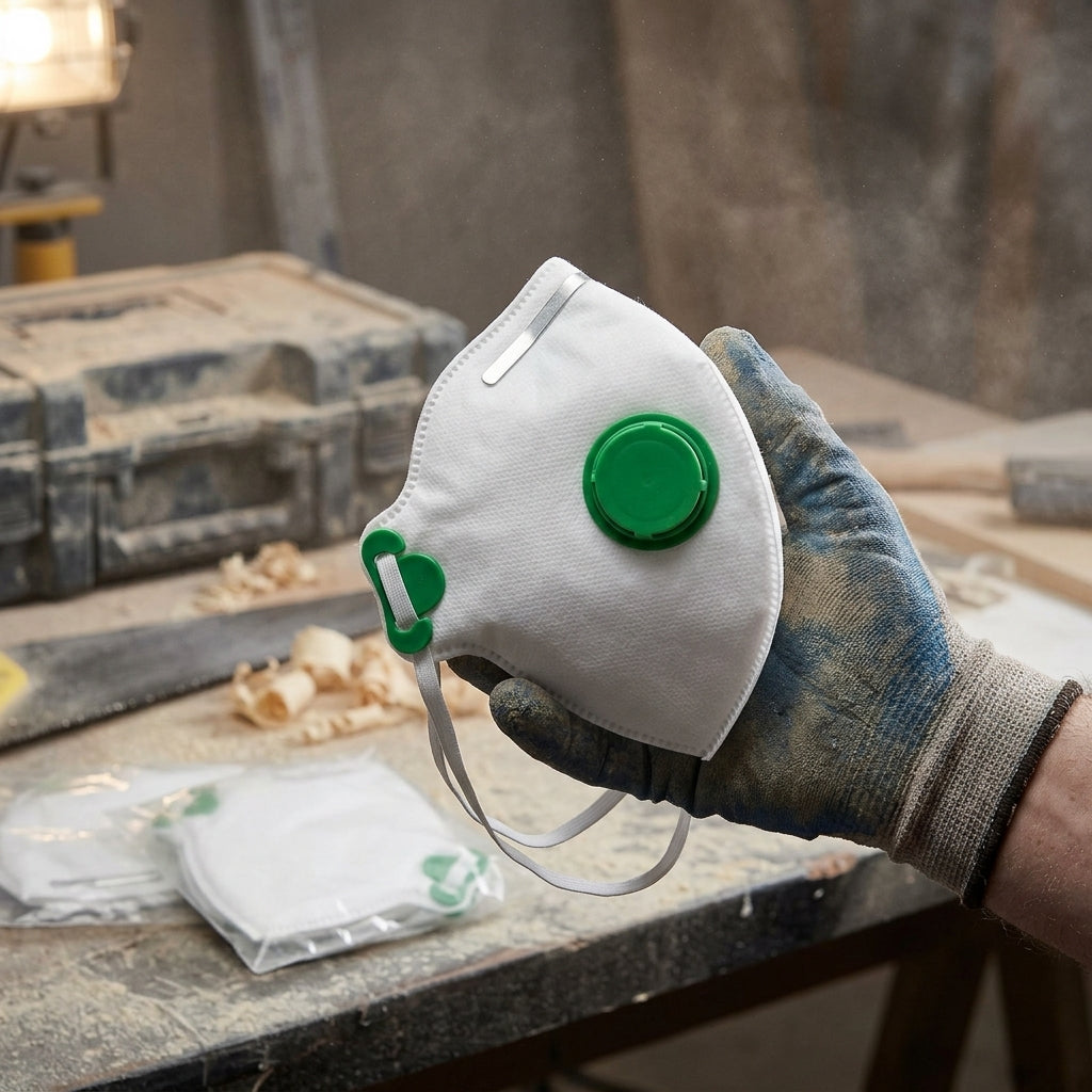 FFP3 Fold Flat Respirator Mask with Valve