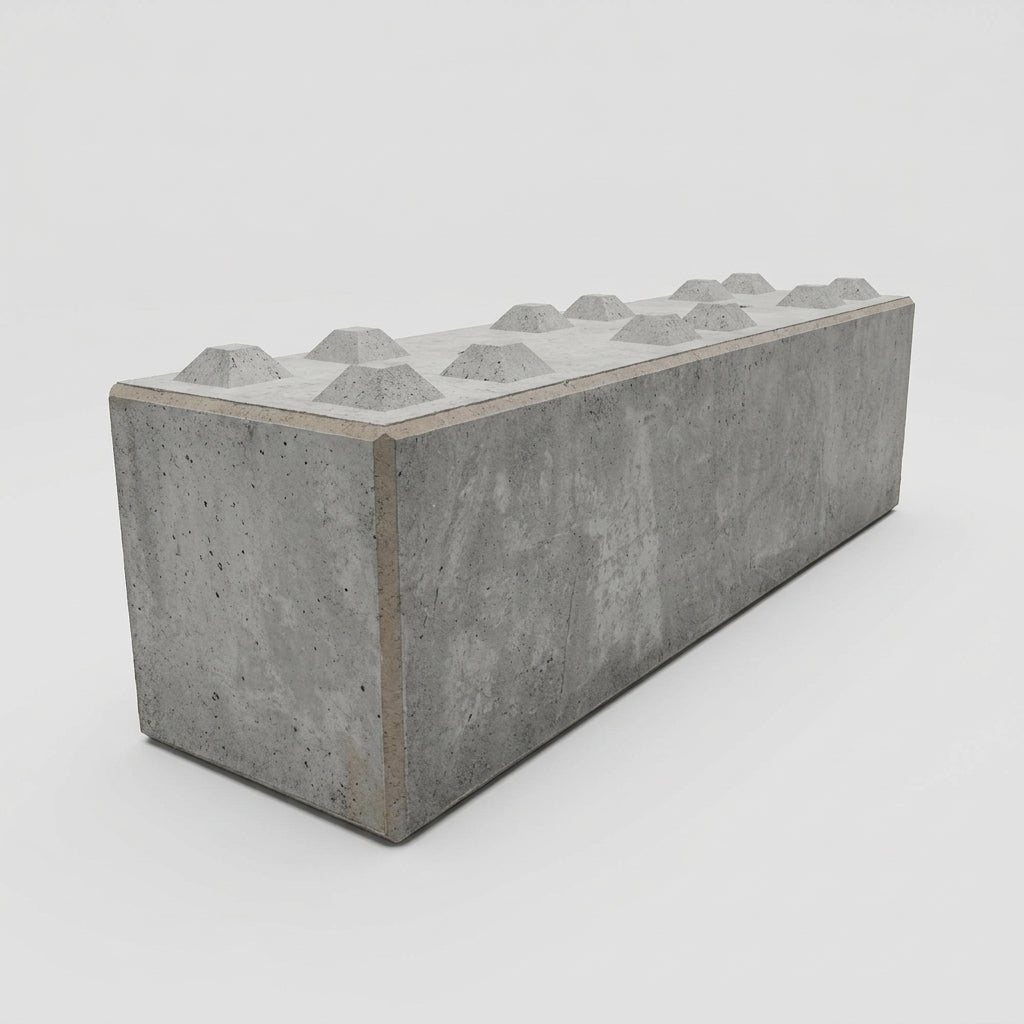 Heavy Duty Interlocking Concrete Block Barrier for Site Security (view 2)