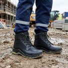 Non-Metallic Waterproof Safety Boot with Heat Resistant Sole
