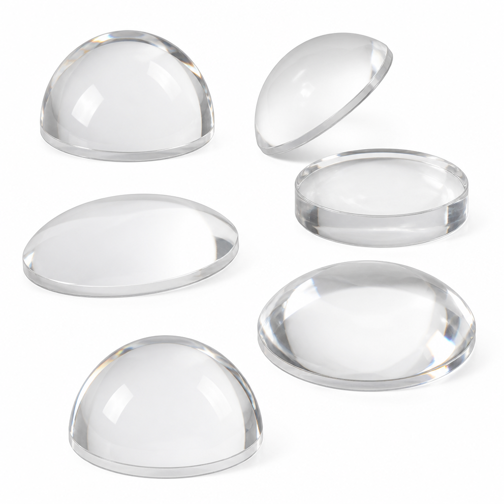 Cast Acrylic Clear 8mm to 38mm dia for Decorative items & craft projects - Acrylic Balls & Acrylic Cubes in use
