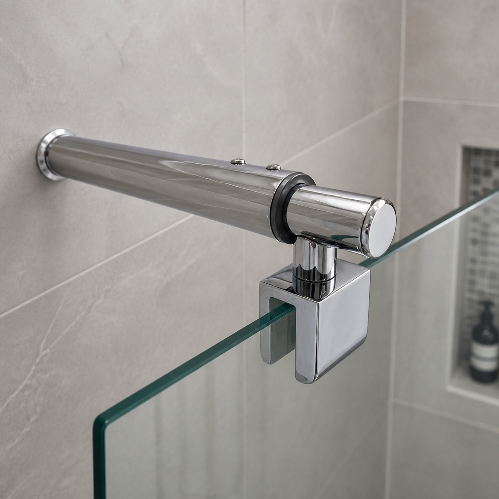 BAR002 - Shower Support Bar - Fits Glass Thickness of 8mm