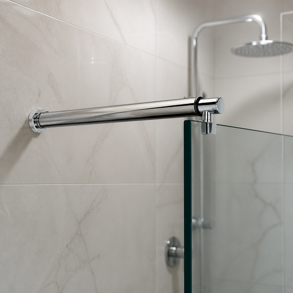 BAR003 - Shower Support Bar - Spans Gaps of 700mm to 1200mm