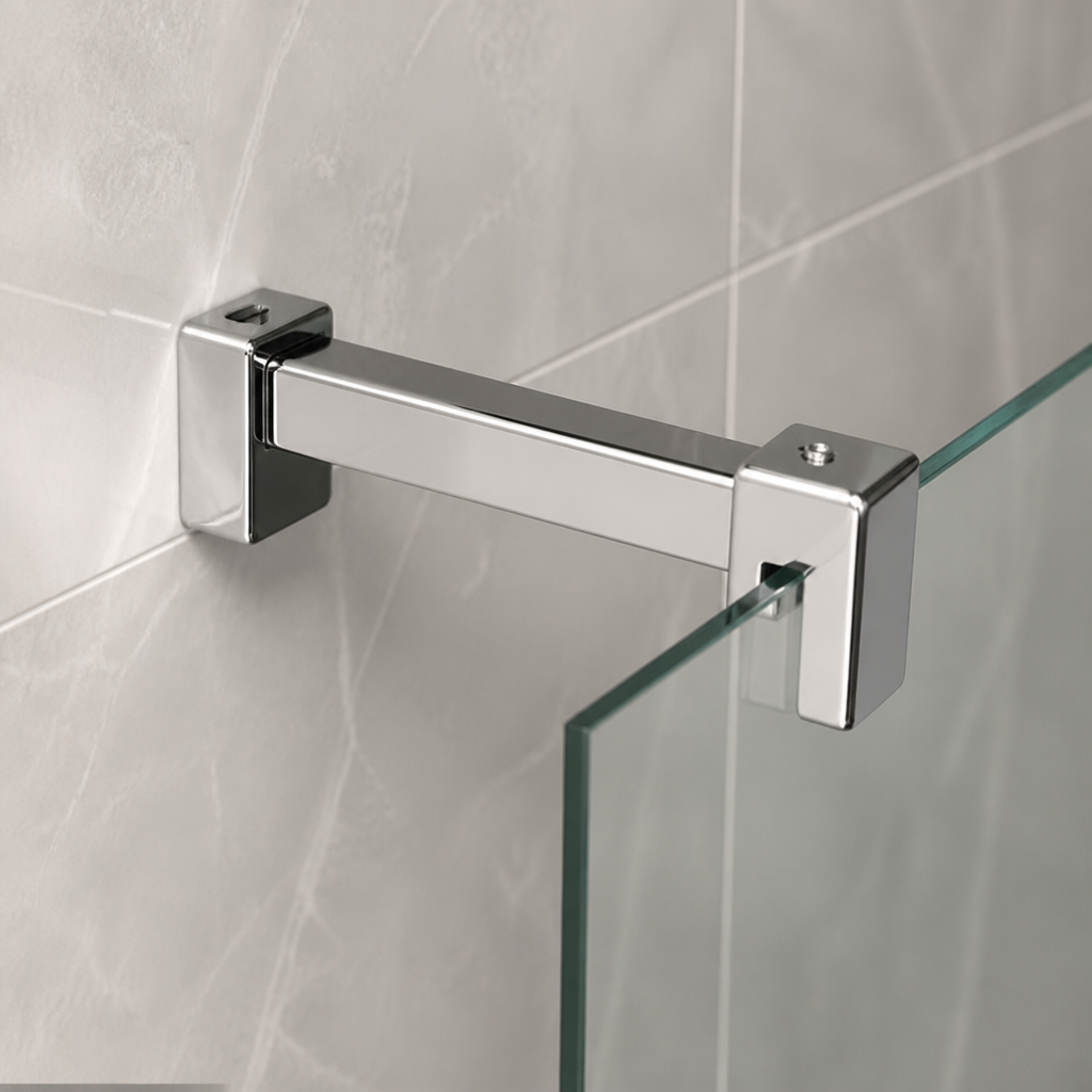 Shower Support Bar - Spans Gaps of 700mm to 1200mm