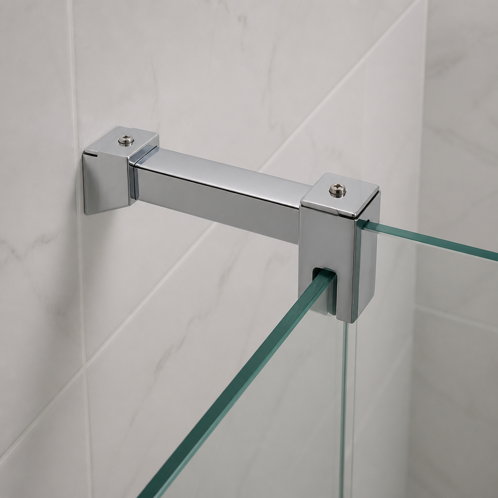 BAR008 - Shower Support Bar - Spans Gaps of 700mm to 1200mm