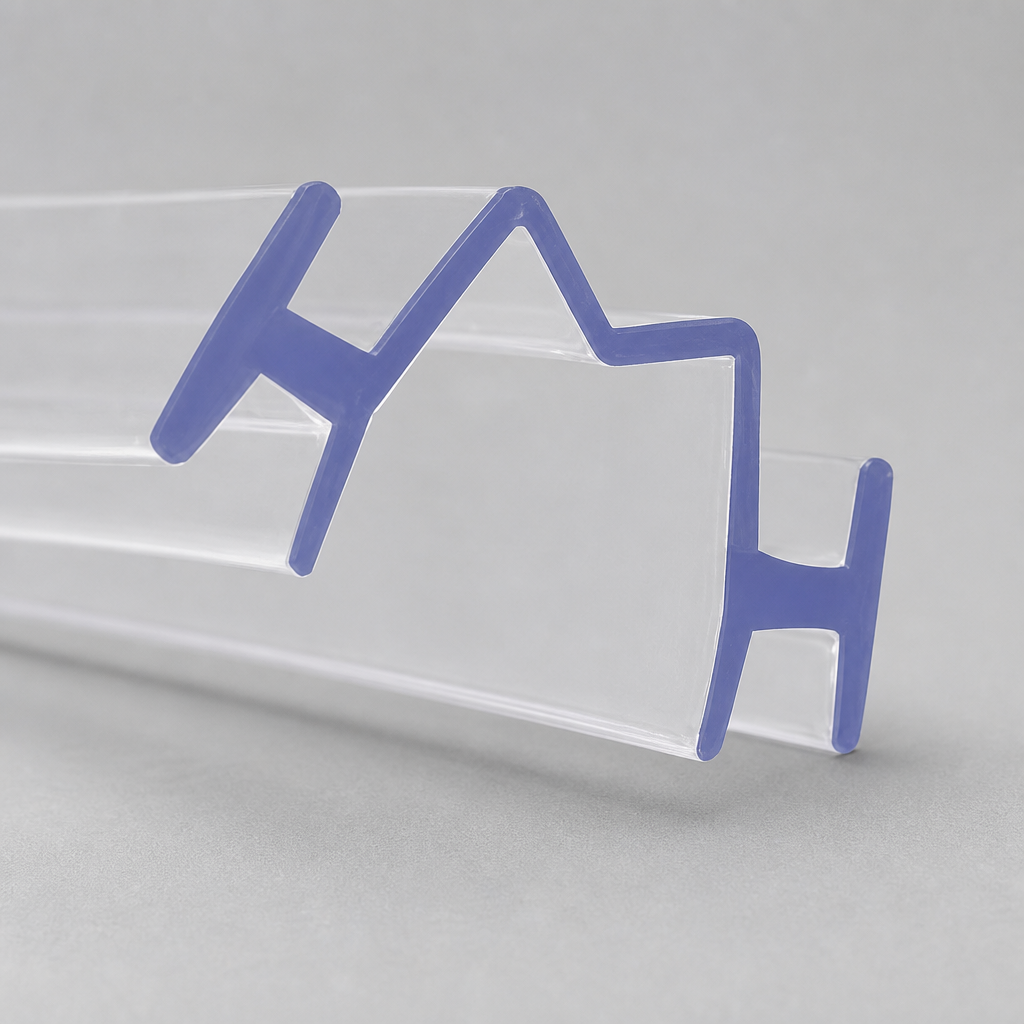 BIF019 - Bi Folding Door Upright Seal - T Widths of 7mm
