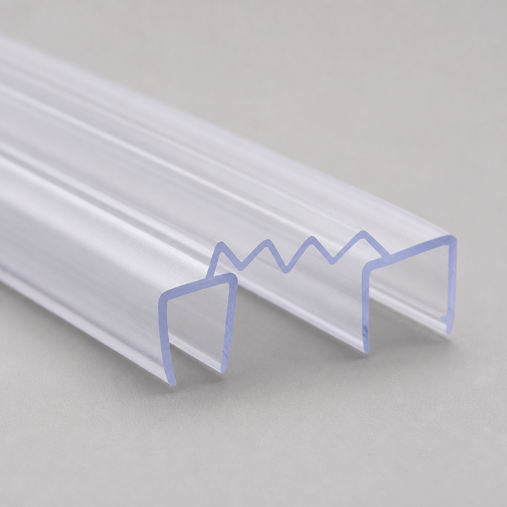 BIF040 - Bi Fold or Channel Seal - Fits Glass Thickness of 8mm, 9mm or 10mm