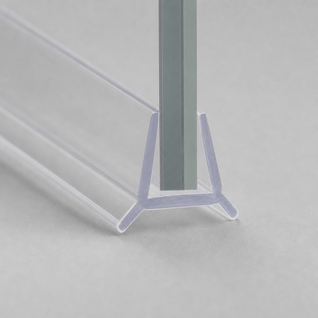 BIF053 - Bifold Shower Screen Seal - Fits Glass Thickness of 4mm, 5mm or 6mm