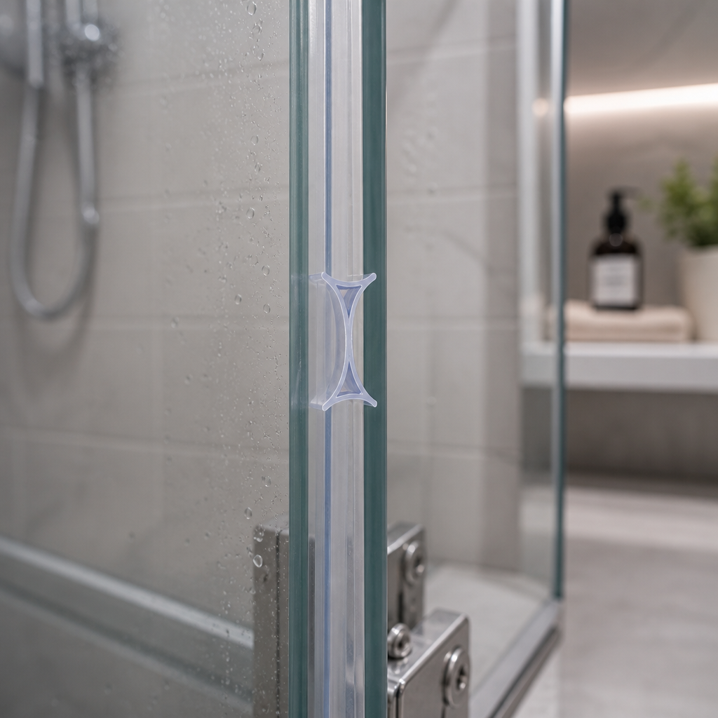 BIF083 - White Bi Fold or Channel Seal - Lengths of 900mm and 2000mm