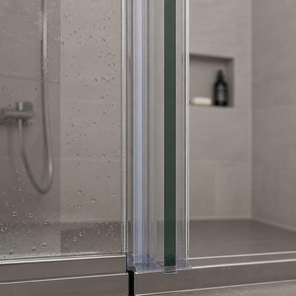 BIF090 - Bi Fold or Channel Seal - Fits Glass Thickness of 8mm, 9mm and 10mm