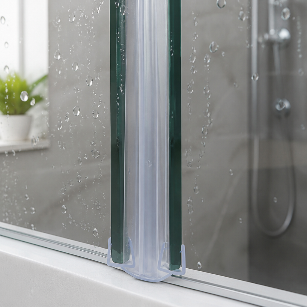 BIF092 - Bi Fold or Channel Seal - Fits Glass Thickness of 8mm, 9mm and 10mm