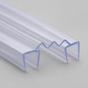 Close studio view of the two-channel seal, zigzag top edge shown from a different angle.