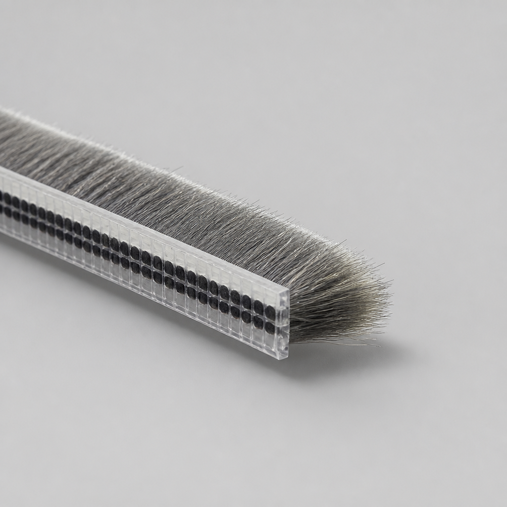 BRUSH004 - Brush Seal - Bifold/Channel Seal - 5mm x 12mm