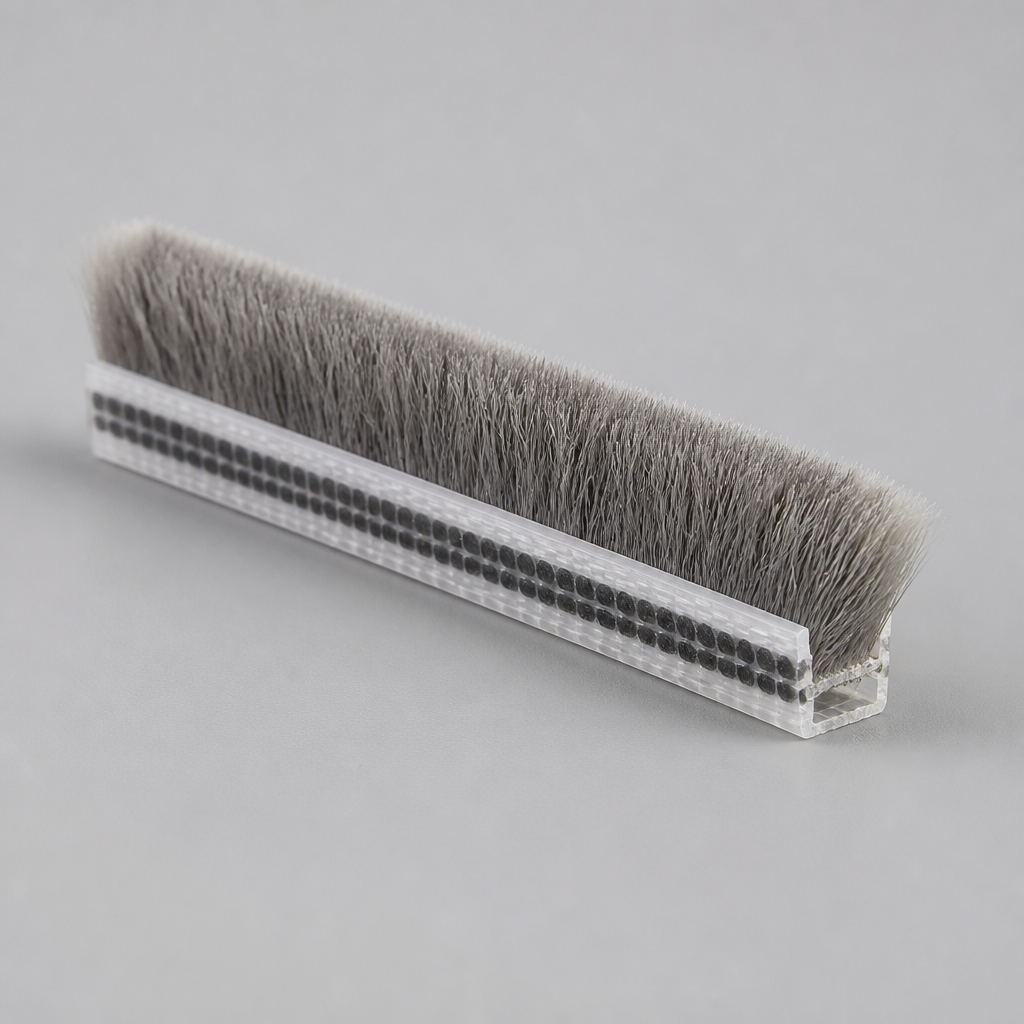 BRUSH005 - Brush Seal - Bifold/Channel Seal - 6mm x 6mm