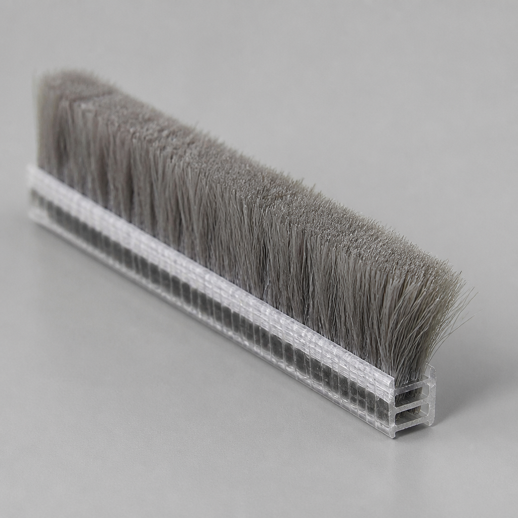 BRUSH006 - Brush Seal - Bifold/Channel Seal - 6mm x 8mm