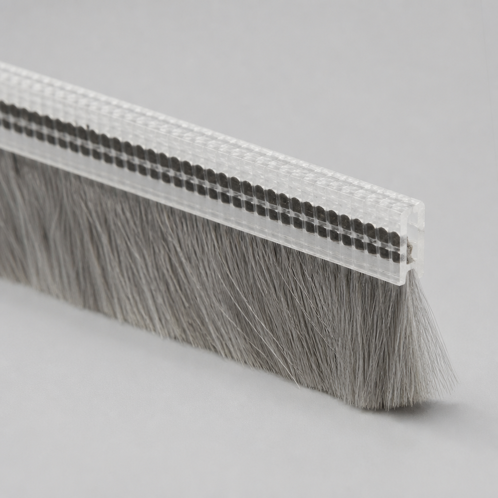 BRUSH007 - Brush Seal - Bifold/Channel Seal - 6mm x 10mm
