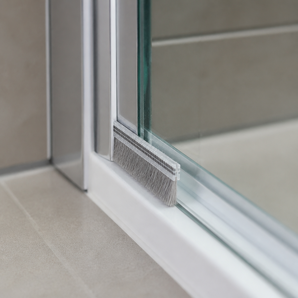 BRUSH008 - Brush Seal - Bifold/Channel Seal - 6mm x 12mm