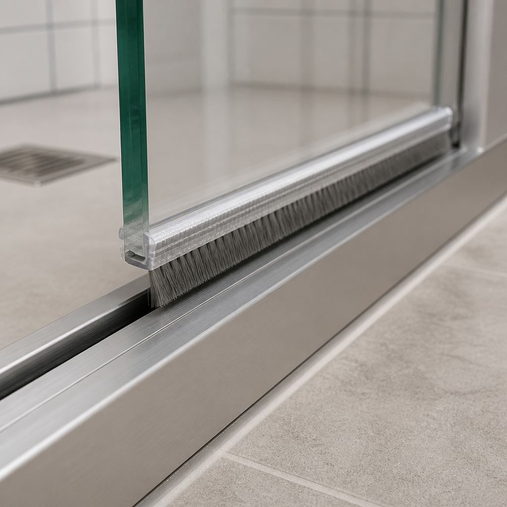 BRUSH011 - Brush Seal - Bifold/Channel Seal - 7mm x 10mm