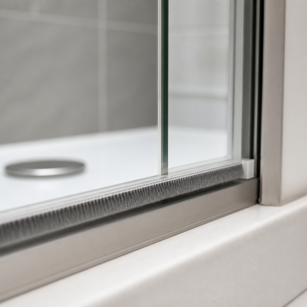 BRUSH012 - Brush Seal - Bifold/Channel Seal - 7mm x 12mm