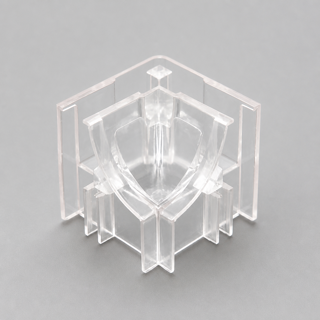 CG003 - Shower Seal Corner Piece - Fits Glass Thickness of 5mm to 11mm