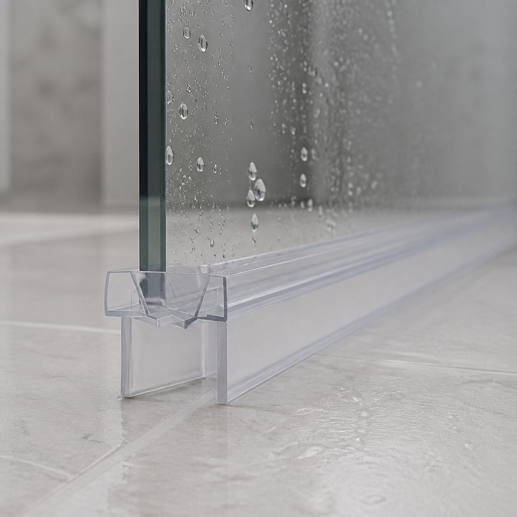Shower Seal Corner Piece - Fits Glass Thickness of 4mm to 6mm