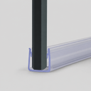 Vertical Shower Screen Seal - 10-12mm Glass - Fin Width of 10mm, 15mm, 20mm or 25mm — view 2