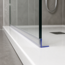 Vertical Shower Screen Seal - With Double Sided VHB Tape - Lengths of 800mm, 900mm, 1400mm and 2000mm