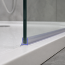 Vertical Shower Screen Seal - Fits 10mm Glass - Lengths of 900mm, 1400mm and 2000mm