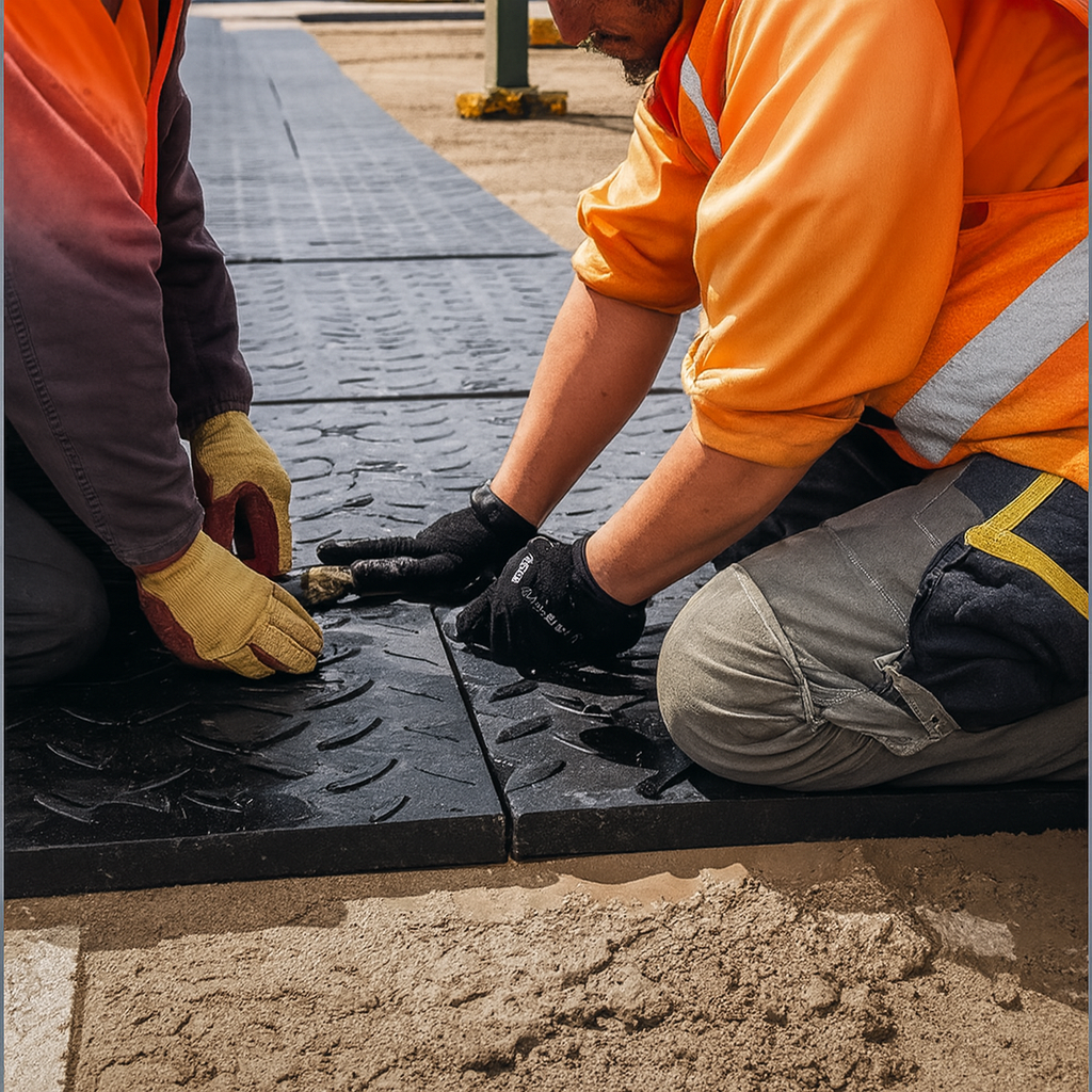 Heavy Duty Ground Protection Mat