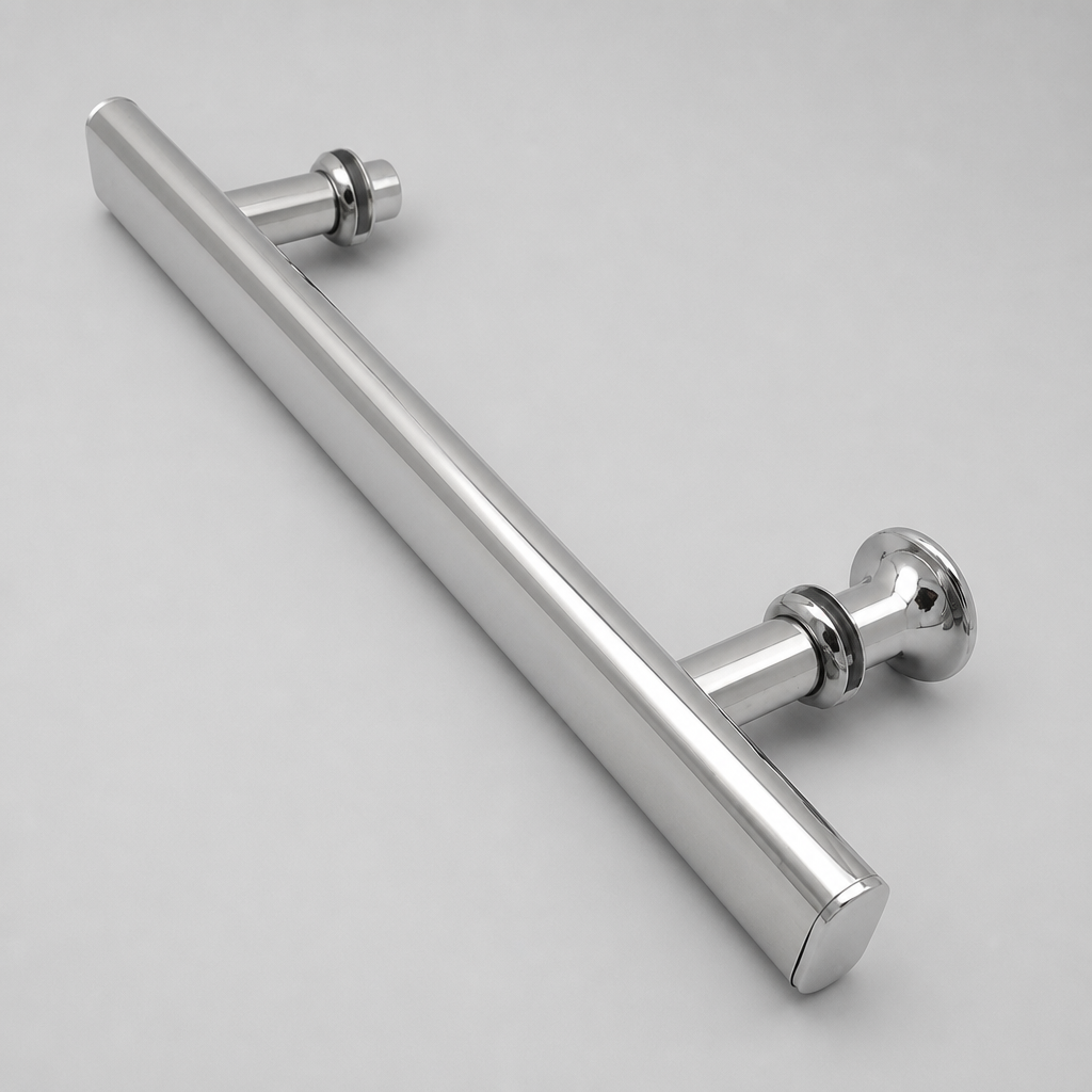 HAND003 - Shower Enclosure Door Handle Chrome - Length of 305mm