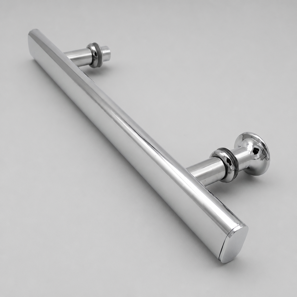 HAND004 - Shower Enclosure Door Handle Chrome - Length of 200mm