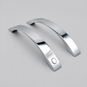 Shower Enclosure Door Handles Chrome - Length of 170mm — view 2