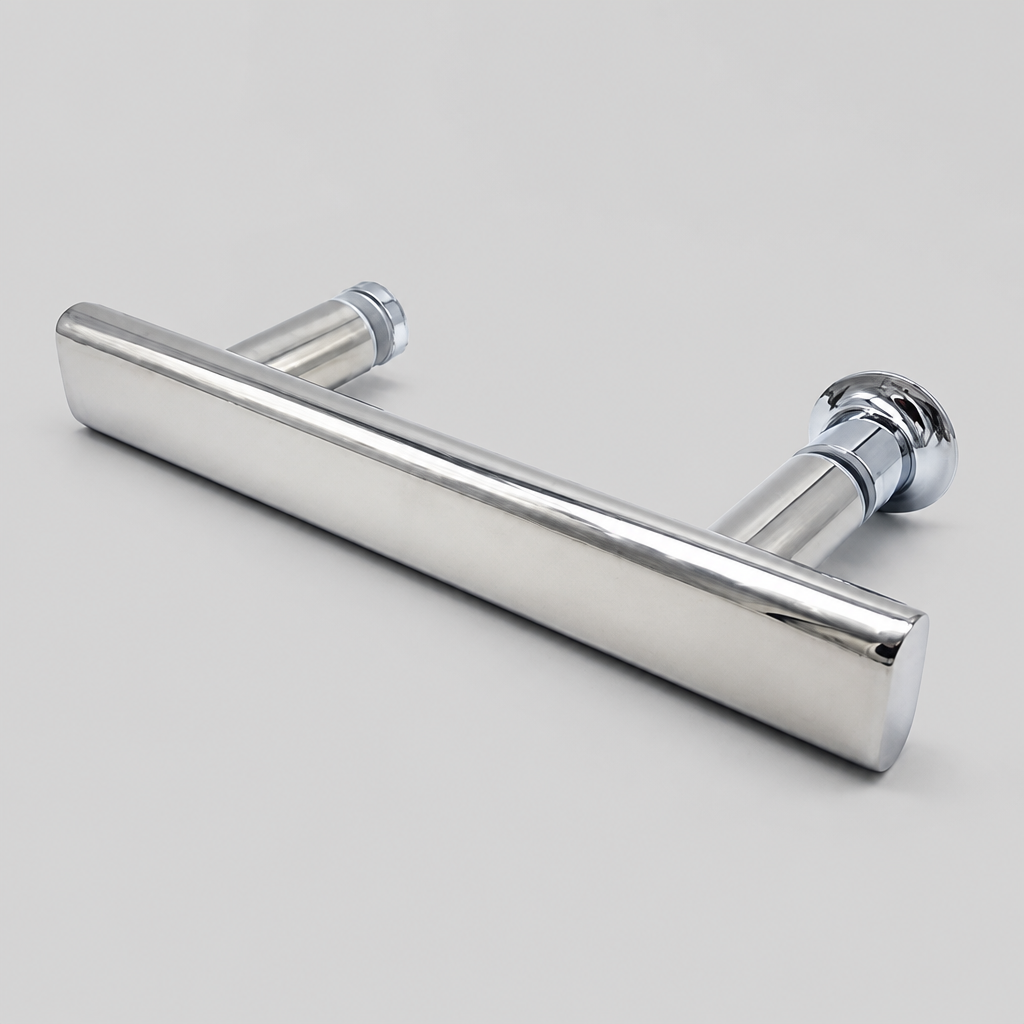 HAND013 - Shower Enclosure Door Handle Knob Chrome - Length of 200mm