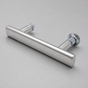 Shower Enclosure Door Handle Knob Chrome - Length of 220mm — view 2