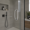 Shower Enclosure Door Handle Knob Chrome - Length of 170mm