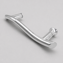 Shower Enclosure Door Handle Knob Chrome - Length of 220mm — view 2