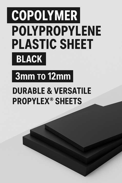 Copolymer Polypropylene Plastic Sheet - Black, 3mm to 12mm, Durable & Versatile Propylex® Sheets - Polypropylene Sheet in use