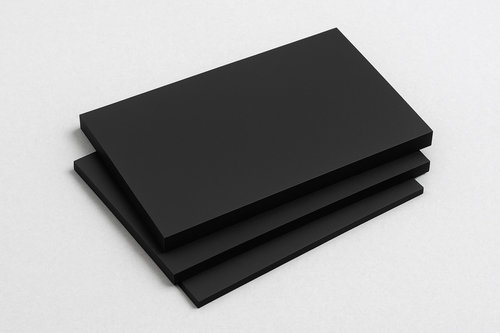 Copolymer Polypropylene Plastic Sheet - Black, 3mm to 12mm, Durable & Versatile Propylex® Sheets - detail view 3